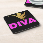 Diva Getränkeuntersetzer (Linke Seite)