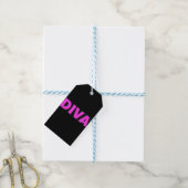 Diva Gift Tag Geschenkanhänger (Mit Garn)