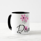 Diva Gift Tasse (Vorderseite Links)
