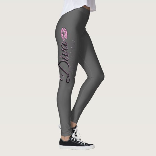 Diva Gray Leggings (Rechts)