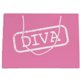 ‚DIVA‘ GROßE GESCHENKTÜTE (Vorderseite)