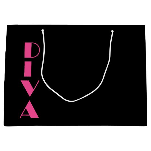 ‚DIVA‘ GROßE GESCHENKTÜTE (Vorderseite)