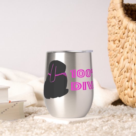 Diva-Häschen mit Glitter (Wohnzimmer)