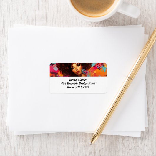 Diva Illumination: Diva-ish Delights Label Adressaufkleber (Insitu)