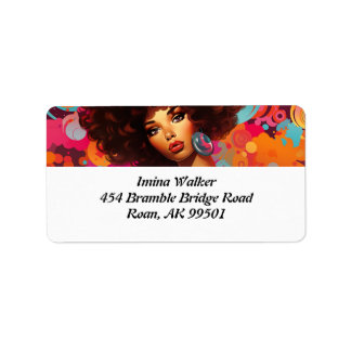 Diva Illumination: Diva-ish Delights Label Adressaufkleber