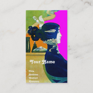 DIVA im BLAUEN MONOGRAMM Schönheits-Salon, Visitenkarte