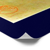 DIVA IN BLAU POSTER (Ecke)