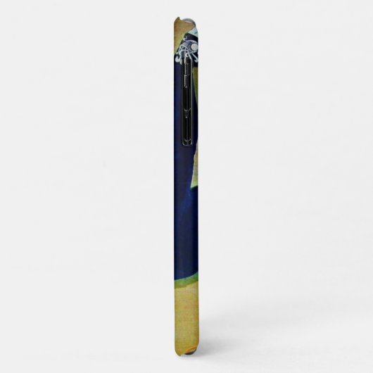 DIVA IN BLAU, SCHÖNHEIT Case-Mate iPhone HÜLLE (Hinten/Links)