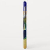 DIVA IN BLAU, SCHÖNHEIT FASHION MONOGRAMM Case-Mate iPhone HÜLLE (Hinten/Links)