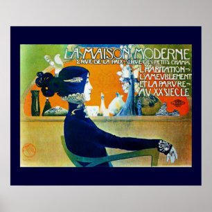 DIVA IN BLAUE POSTER