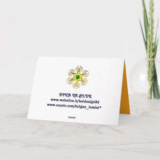 DIVA IN BLAUEM MONOGRAM (Rückseite)