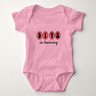 Diva in der Ausbildung Baby Strampler