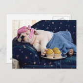 Diva in der Herstellung Postkarte (Vorne/Hinten)