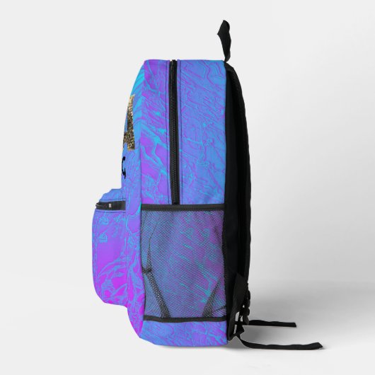 Diva in Training Blue Pink Gold Rucksack NO Sequel (Rechts)