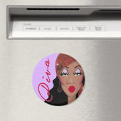 "DIVA ist ein vierbuchstabiges Wort.." Magnet (In Situ (Geschirrspüler))