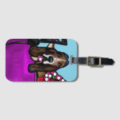 DIVA-JAGDHUND-GEPÄCKANHÄNGER GEPÄCKANHÄNGER (Vorderseite (Horizontal))