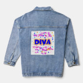 DIVA JEANSJACKE (Rückseite)