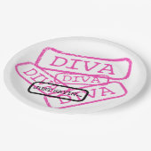 "DIVA - Just Sayin" Party Paper Teller (Schrägansicht)