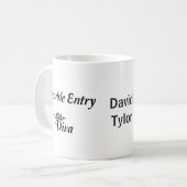 Diva Kaffeetasse (Vorderseite Links)