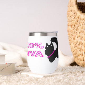 Diva-Katze mit Glanz