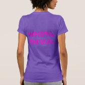 Diva-Katze mit Glanz T-Shirt (Rückseite)