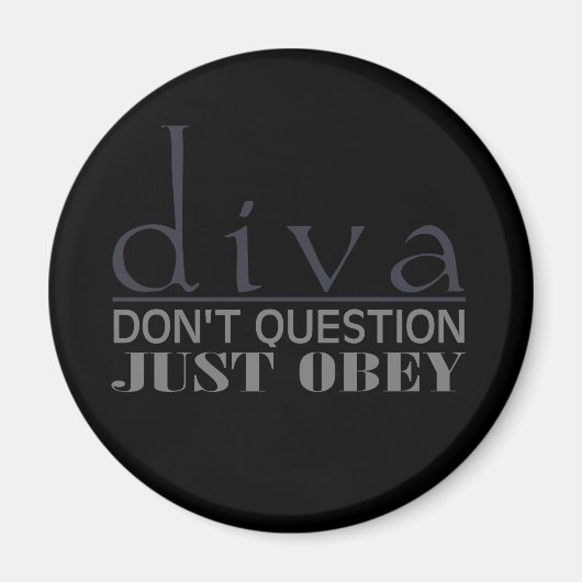 Diva: Keine Frage Magnet (Vorne)