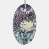 Diva Keramik Ornament (Rechts)