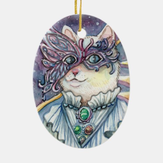 Diva Keramik Ornament (Hinten)