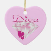 Diva Keramik Ornament (Hinten)