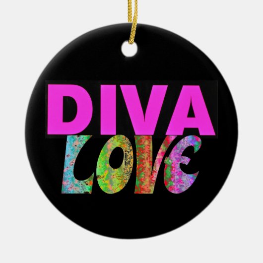 Diva Keramikornament (Vorne)