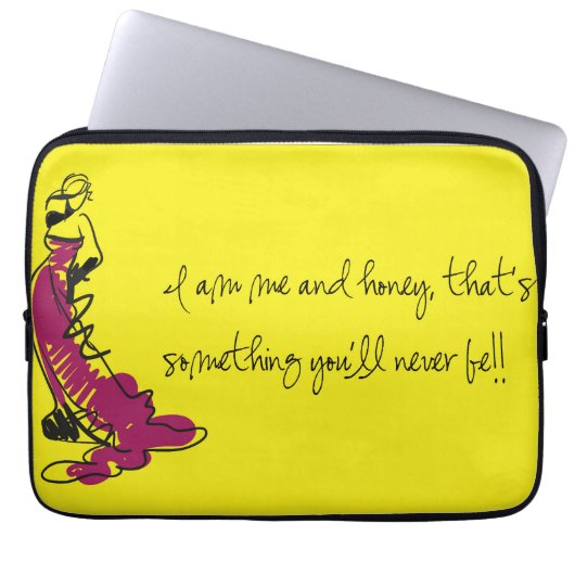 Diva-Laptop-Hülse Laptopschutzhülle (Vorderseite)