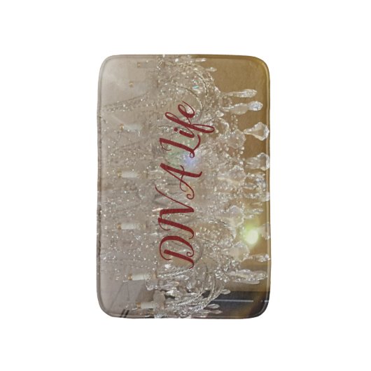 DIVA Life Glitzern Small Bath Mat Badematte (Vorderseite Vertikal)