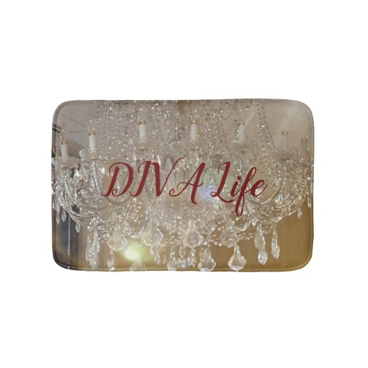 DIVA Life Glitzern Small Bath Mat Badematte (Vorderseite)