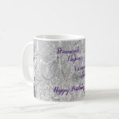DIVA Life Lights Happy Birthday Classic Tasse (Vorderseite Links)