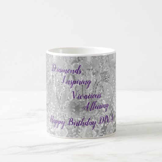 DIVA Life Lights Happy Birthday Classic Tasse (Mittel)