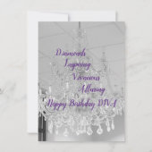 DIVA Life Lights Happy Birthday Flat Card (Vorderseite)