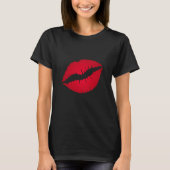 Diva-Lippen T-Shirt (Vorderseite)