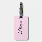 Diva Luggage Tag Gepäckanhänger (Rückseite vertikal)
