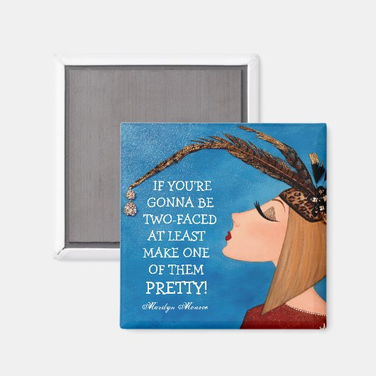 ‚DIVA‘ MAGNET (Vorderseite/Rückseite)