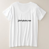 Diva Milliamperestunde Jongg plus Größen-Shirt Große Größe T-Shirt (Design Rückseite)