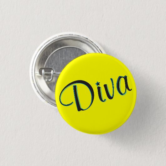 Diva-Miniknopf Button (Vorne & Hinten)