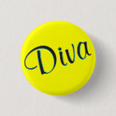Diva-Miniknopf Button (Vorderseite)