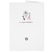 Diva mit einem Werkzeuggürtel / Tragen von Stilett (Hinten)