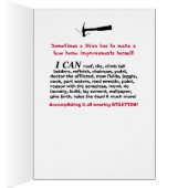 Diva mit einem Werkzeuggürtel / Tragen von Stilett (Innen (Rechts))