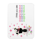 Diva Mops: Pugging Fabulous Magnet (Vertikal)