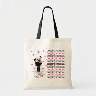 Diva Mops: Pugging-Tote-Beutel Tragetasche