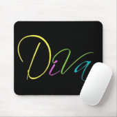 "Diva " Mousepad (Mit Mouse)