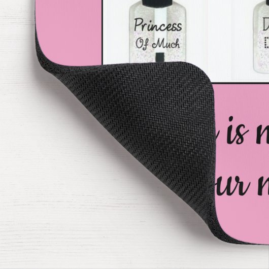 "Diva Nails" Maus-Pad Mousepad (Ecke)