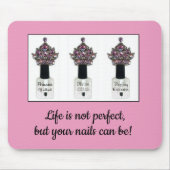 "Diva Nails" Maus-Pad Mousepad (Vorne)