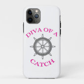 ‚Diva of a Catch‘ Case-Mate iPhone Hülle (Rückseite)